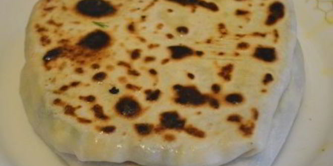 Рецепт мини-кутабов со свежей огородной зеленью