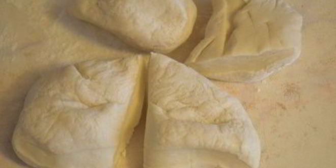 Рецепт мини-кутабов со свежей огородной зеленью