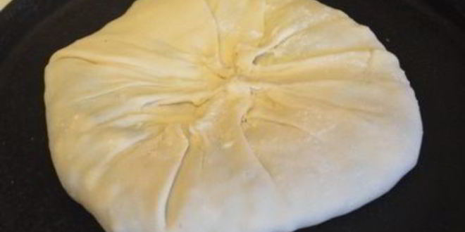 Рецепт мини-кутабов со свежей огородной зеленью