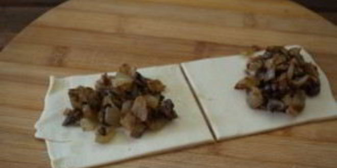 Рецепт пирожков с белыми грибами