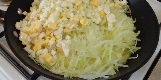 Рецепт пирожков с капустой