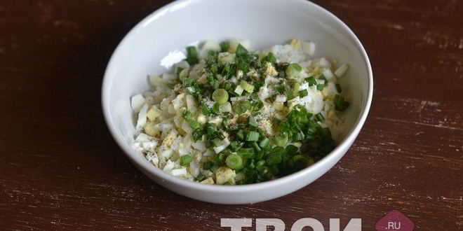 Рецепт пирожков с рисом и яйцом