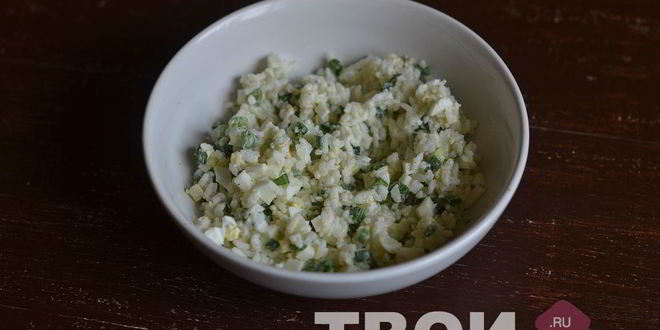 Рецепт пирожков с рисом и яйцом