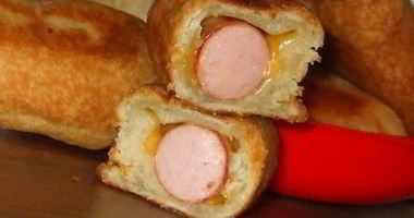 Рецепт Пирожков с сосиской жареные