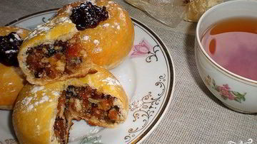 Рецепт Пирожков с сухофруктами