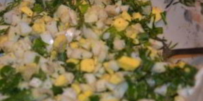 Рецепт пирожков с зеленым луком и яйцом