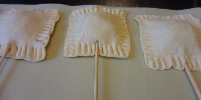 Рецепт слоеных пирожков с тыквой и шпинатом