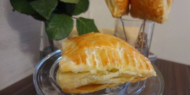 Рецепт слоеных пирожков с тыквой и шпинатом