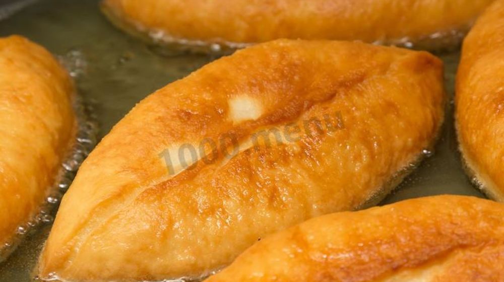 Как приготовить жареные пирожки на воде