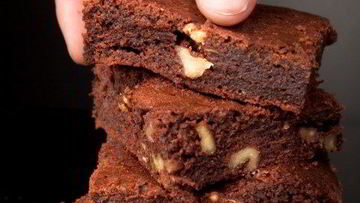 Рецепт Брауни с фундуком и имбирным маслом