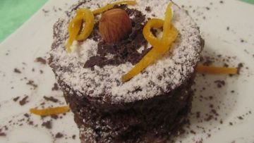 Рецепт Брауни с миндалем и апельсиновой ноткой