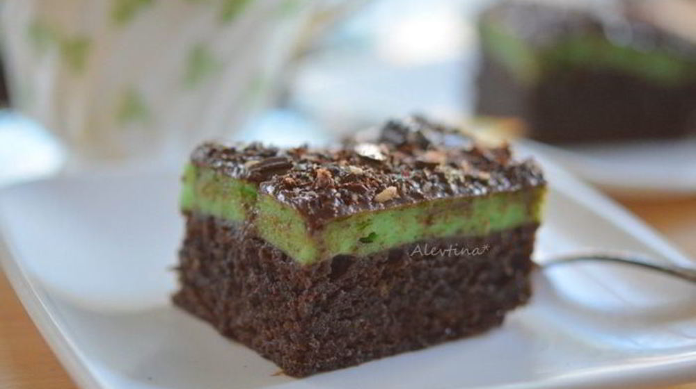 Как приготовить брауни с мятным вкусом