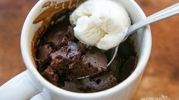Рецепт Брауни в чашке