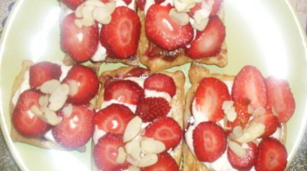 Как приготовить фруктово-кремовое пирожное эллементарио