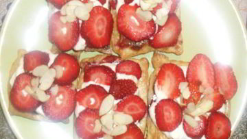 Рецепт Фруктово-кремового пирожного Эллементарио