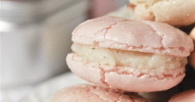 Рецепт Клубничных пирожных макарон