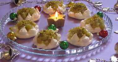 Рецепт Пирожного-безе Загадочный поцелуй