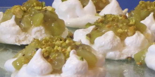 Рецепт пирожного-безе загадочный поцелуй