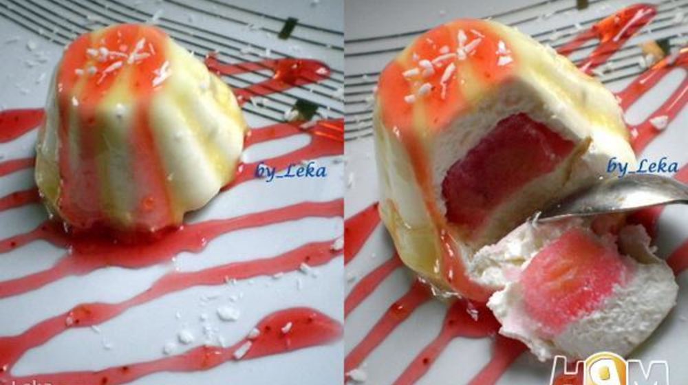 Как приготовить пирожное личи с малиной