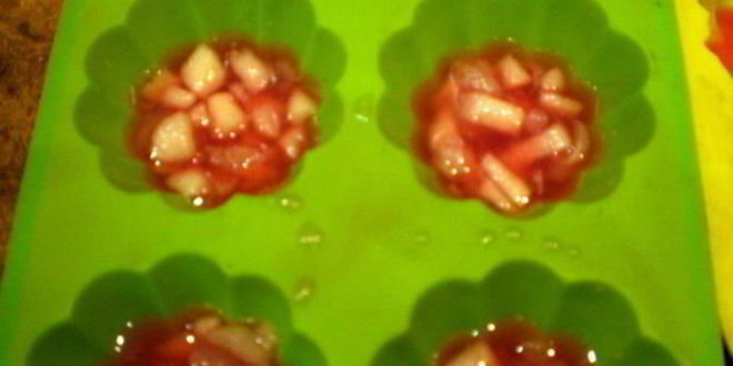 Рецепт пирожного личи с малиной