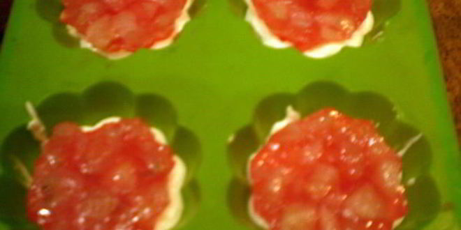 Рецепт пирожного личи с малиной