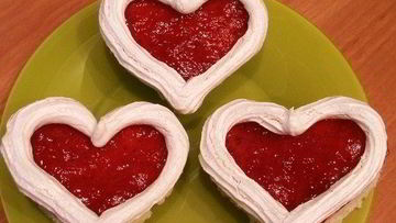 Рецепт Пирожного Валентинки