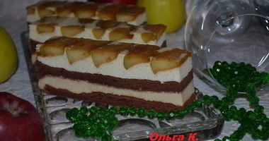 Рецепт Пирожные Яблоко Евы