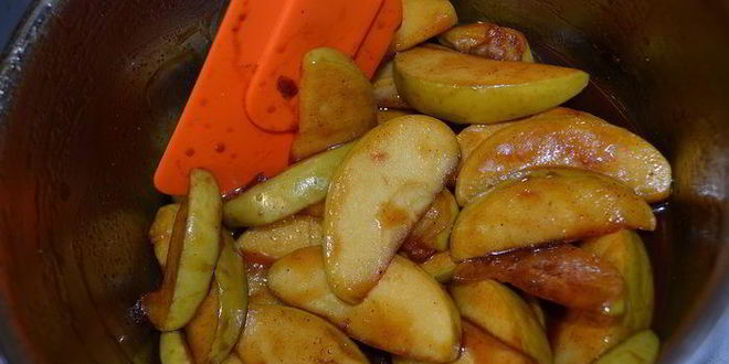 Рецепт пирожных яблоко евы