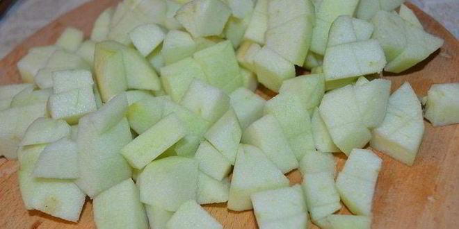 Рецепт пирожных яблоко евы