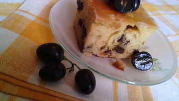 Рецепт Ромовых пирожных с черносливом и цукатами