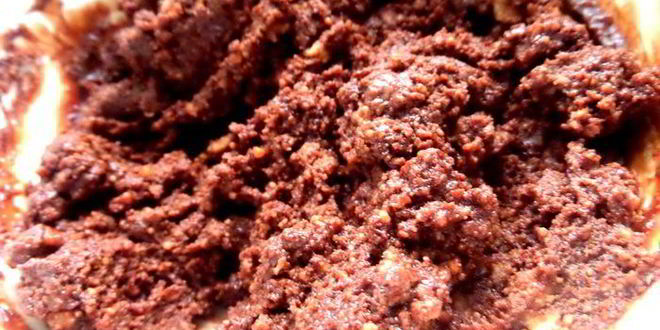 Рецепт шоколадных пирожных с фруктами