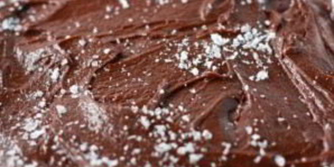 Рецепт шоколадных пирожных с солью