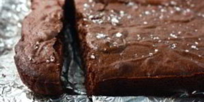 Рецепт шоколадных пирожных с солью