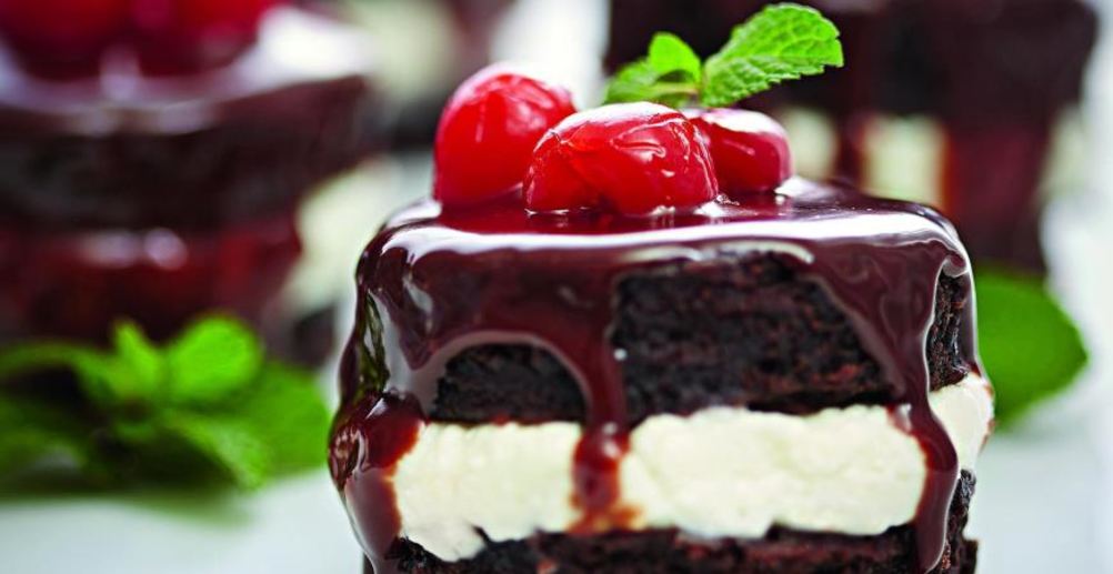 Рецепт шоколадные пирожные с солью