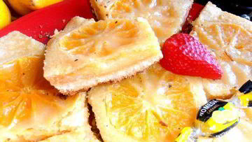 Рецепт Цитрусовых пирожных