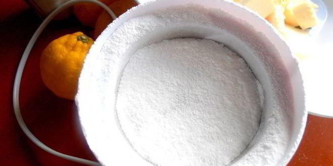 Рецепт цитрусовых пирожных