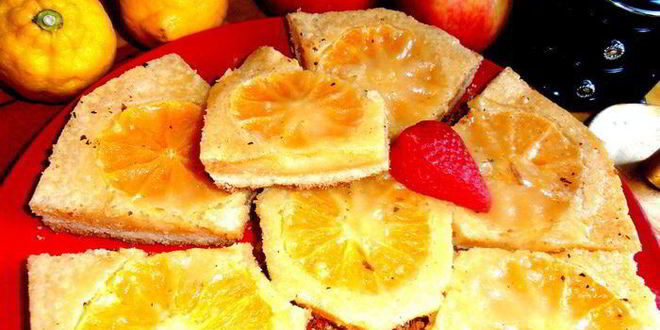 Рецепт цитрусовых пирожных