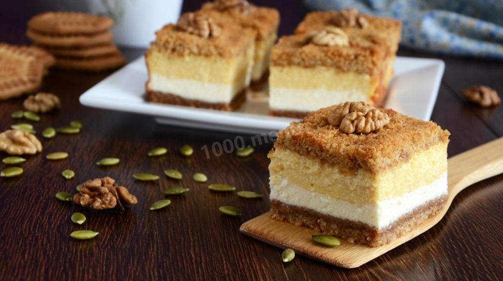 Как приготовить творожное пирожное