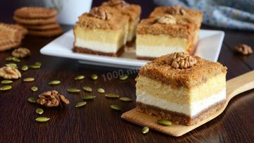 Рецепт Творожного пирожного