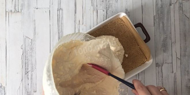 Рецепт творожного пирожного