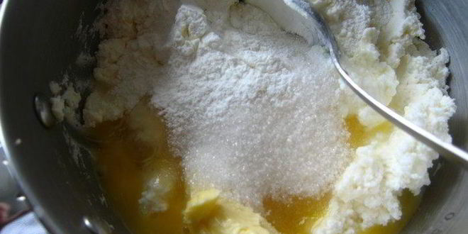 Рецепт тыквенного брауниза с творожной начинкой