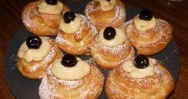 Рецепт Заварного пирожного с кремом Шантийи