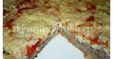 Рецепт Домашней пиццы из мультиварки