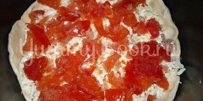 Рецепт домашней пиццы из мультиварки
