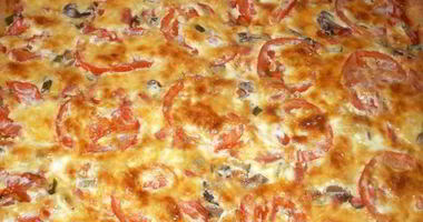 Рецепт Легкой пиццы из творожного теста