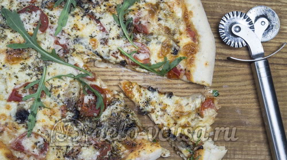 Как приготовить пиццу фунги