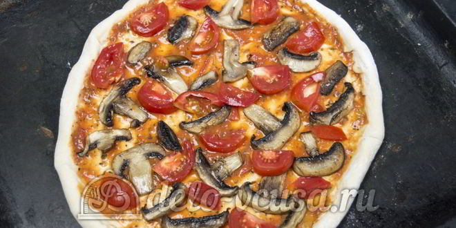Рецепт пиццы фунги