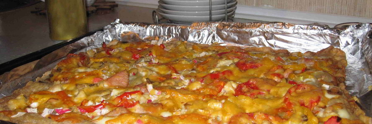 Рецепт Пиццы из слоеного теста