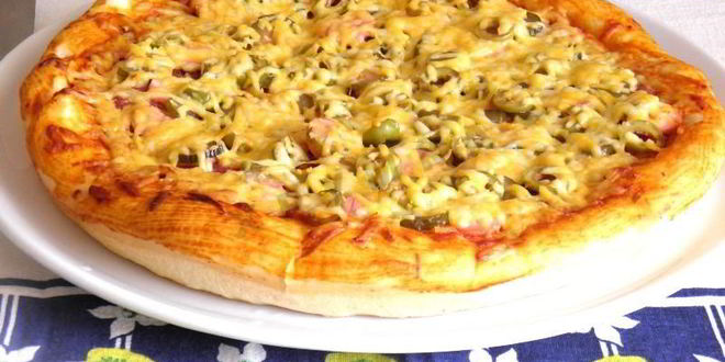 Рецепт пиццы мясное ассорти