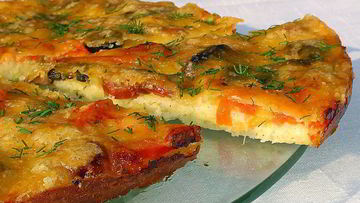 Рецепт Пиццы на кабачковой основе